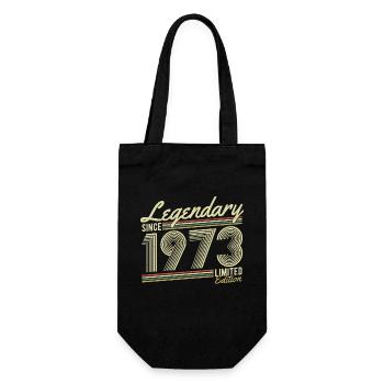 Legendary since 1973 - Gift Bag for Bottles - black - Front