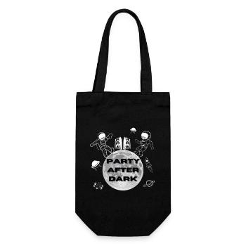 PARTY AFTER DARK - Gift Bag for Bottles - black - Front