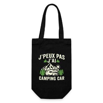 J'peux pas j'ai camping car - Sac à bouteille - noir - Devant