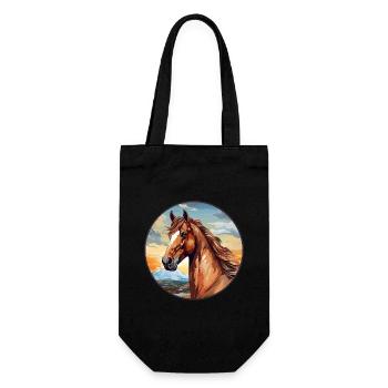 Cheval - Sac à bouteille - noir - Devant