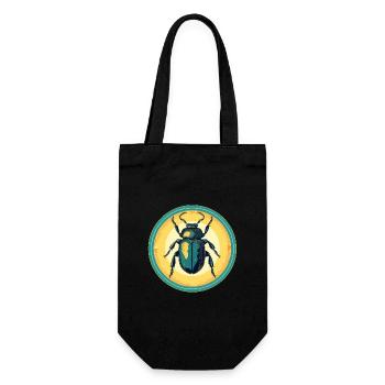 bark beetle - Gift Bag for Bottles - black - Front