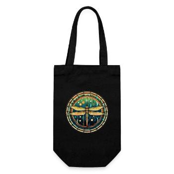 Dragonfly - Gift Bag for Bottles - black - Front