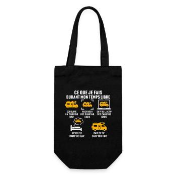Conduire un camping car - Sac à bouteille - noir - Devant