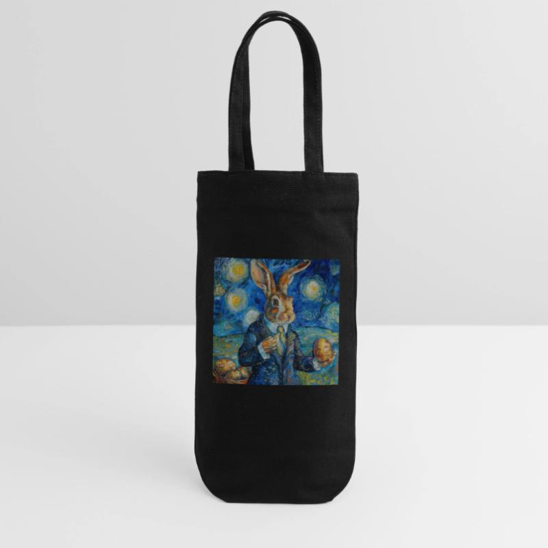 easter bunny, easter, bunny, happy easter, easter eggs Gift Bag for Bottles