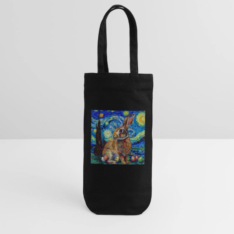 easter bunny, easter, bunny, happy easter, easter eggs Gift Bag for Bottles