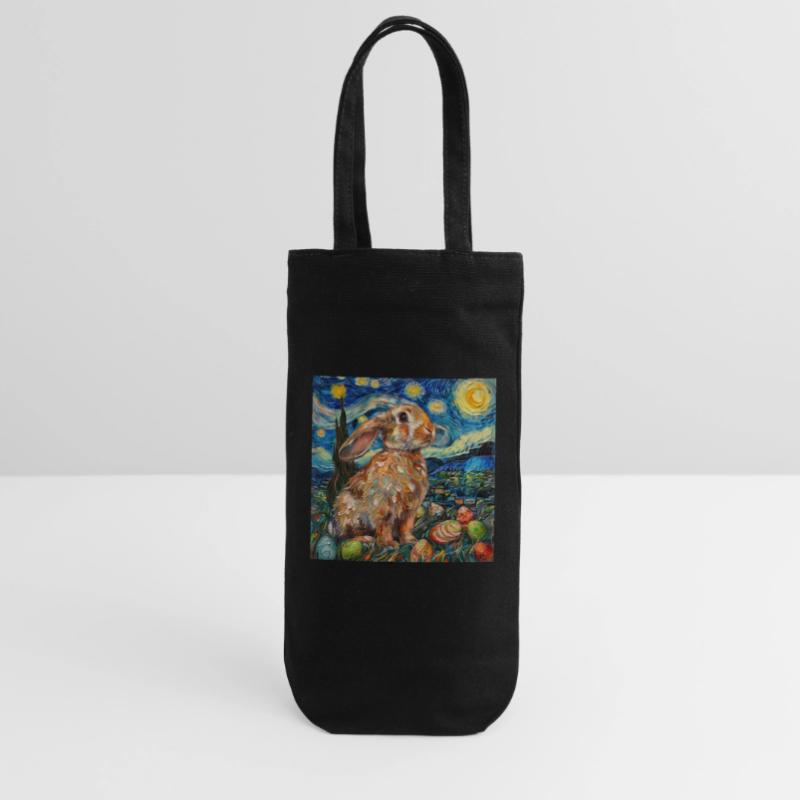 easter bunny, easter, bunny, happy easter, easter eggs Gift Bag for Bottles