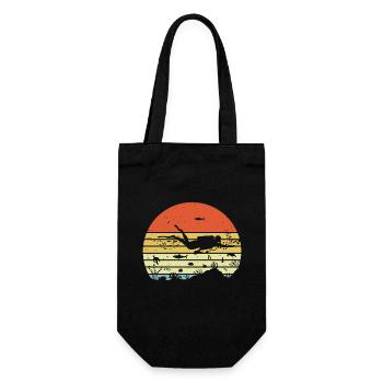 plongeur plongée sous-marine t-shirt diving - Sac à bouteille - noir - Devant