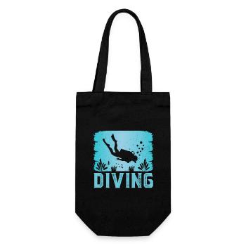 diving - Sac à bouteille - noir - Devant