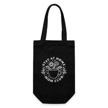 Mère maman au foyer club - Sac à bouteille - noir - Devant