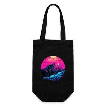 Vélo de montagne Vélo rétro Montagnes - Sac à bouteille - noir - Devant