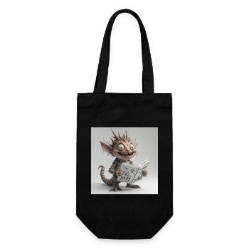 GolaGola - Geschenkbeutel für Flaschen - Schwarz - Vorne