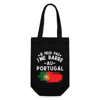 Je Peux Pas J'me Barre Au Portugal Vacances - Sac à bouteille - noir - Devant