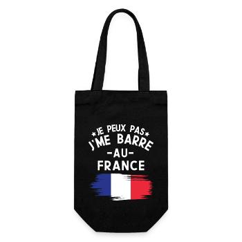 Je Peux Pas J'me Barre Au France Vacances - Sac à bouteille - noir - Devant