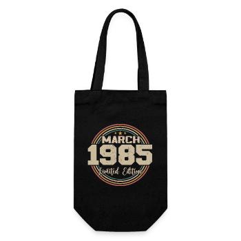Génial Depuis Mars 1934 Anniversaire 1934 Cadeau - Sac à bouteille - noir - Devant