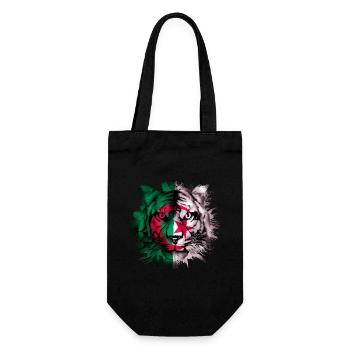 Algeria - Gift Bag for Bottles - black - Front