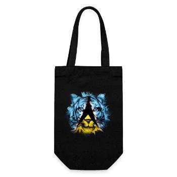 Saint Lucia - Gift Bag for Bottles - black - Front