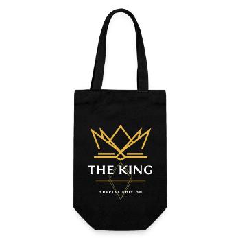 Couronne avec lettrage The King Édition spéciale - Sac à bouteille - noir - Devant