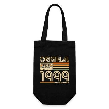 1999 Vintage rétro Vintage cadeau d’anniversaire - Sac à bouteille - noir - Devant