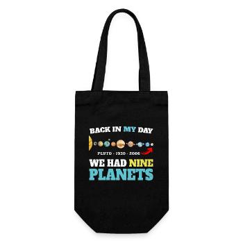 PLUTO - NEVER FORGET 1930 - 2006 - Gift Bag for Bottles - black - Front