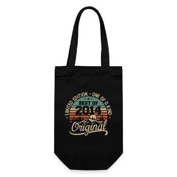 Vintage 2014 Légende - Rétro Cadeau D’anniversaire - Sac à bouteille - noir - Devant