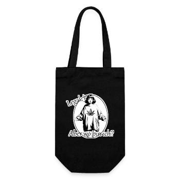 Où suis-je? - Sac à bouteille - noir - Devant
