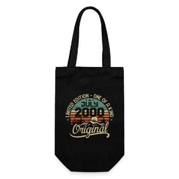 July 2000 Gift July 2000 Birthday Gift - Gift Bag for Bottles - black - Front