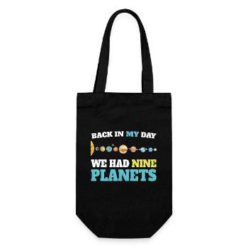 PLUTO - NEVER FORGET 1930 - 2006 - Gift Bag for Bottles - black - Front