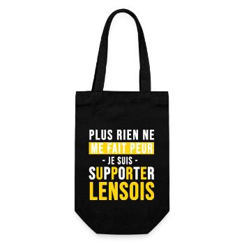 Lens football supporter lensois foot - Sac à bouteille - noir - Devant