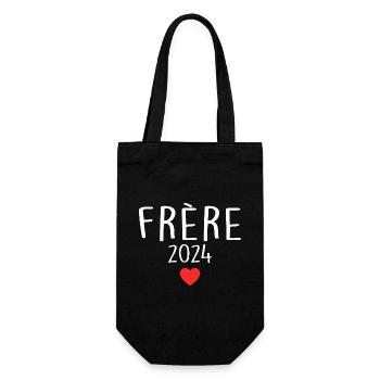 Brother 2024 - Future Brother 2024 - Gift Bag for Bottles - black - Front