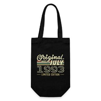 Juillet 1993 Original Cadeau Anniversaire 1993 - Sac à bouteille - noir - Devant