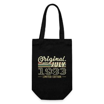 Juli 1983 Originales Geburtstagsgeschenk 1983 - Geschenkbeutel für Flaschen - Schwarz - Vorne