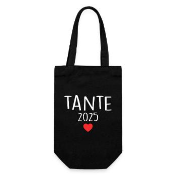 I'm going to be an aunt - future aunt - Gift Bag for Bottles - black - Front