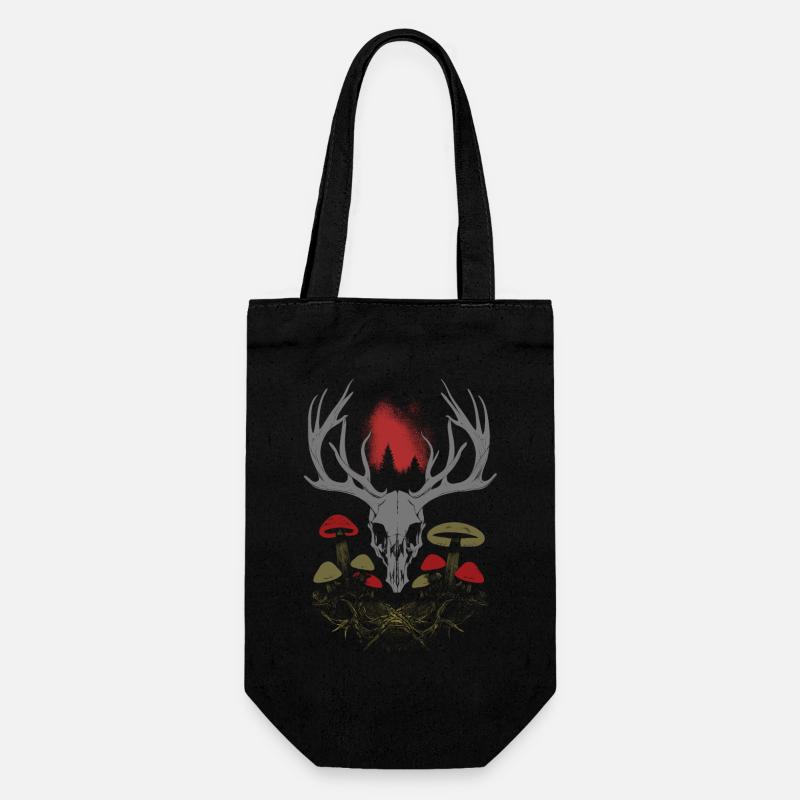 Goblincore - Gift Bag for Bottles - black