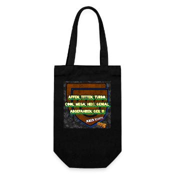 Monkeys, tits, turbo....!!! - Club WoW - Gift Bag for Bottles - black - Front