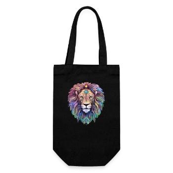 Leo Heavenly - Ethereal Majesty - Gift Bag for Bottles - black - Front