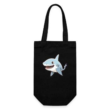 Kawaii Hai - Serene Seascapes - Gift Bag for Bottles - black - Front