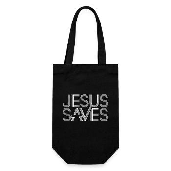 Jésus sauve - Jésus sauve - Sac à bouteille - noir - Devant