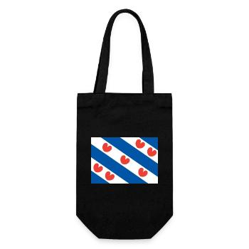 Frisian flag - Gift Bag for Bottles - black - Front