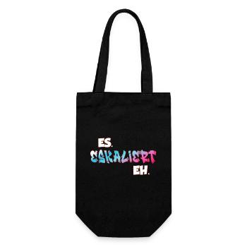 It's escalating anyway - Gift Bag for Bottles - black - Front