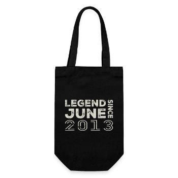 Juin 2013 Anniversaire Juin 2013 Juin Cadeau 2013 - Sac à bouteille - noir - Devant