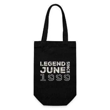 June 1999 Birthday June 1999 June Gift 1999 - Gift Bag for Bottles - black - Front