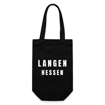 Langen, Hesse - Gift Bag for Bottles - black - Front