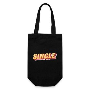 Célibataire - Sac à bouteille - noir - Devant