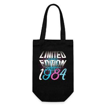 Limited Edition 1984 - Gift Bag for Bottles - black - Front