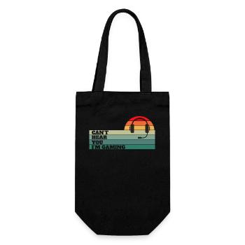 Je ne peux pas vous entendre je joue - Sac à bouteille - noir - Devant