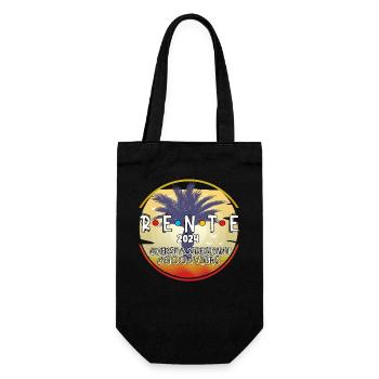 Retirement 2024 - the fun begins - Gift Bag for Bottles - black - Front