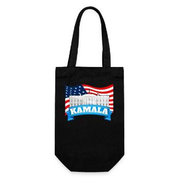 Kamala Harris 2024 For President - Gift Bag for Bottles - black - Front
