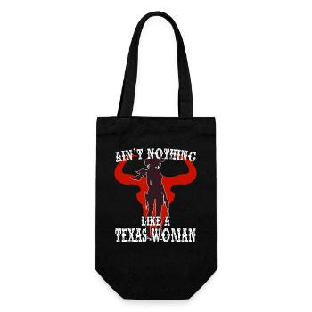 N’a rien à voir avec une femme texane - Sac à bouteille - noir - Devant