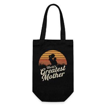La meilleure mère du monde - Sac à bouteille - noir - Devant