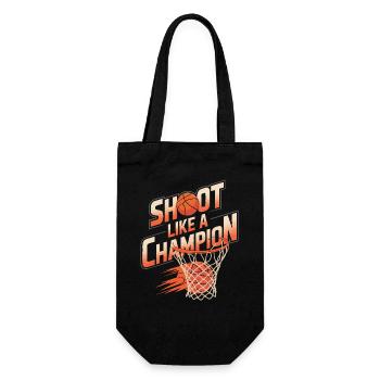 Basket-ball Tirez comme un champion - Sac à bouteille - noir - Devant